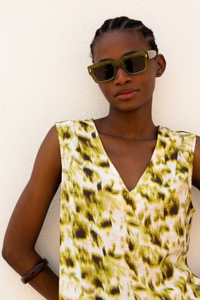 Gafas de Sol Acrlicas Cuadradas