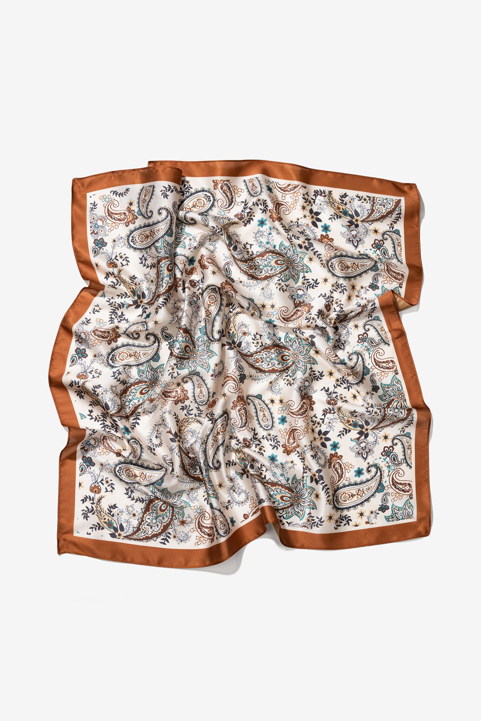 Paisley Beige Bandana