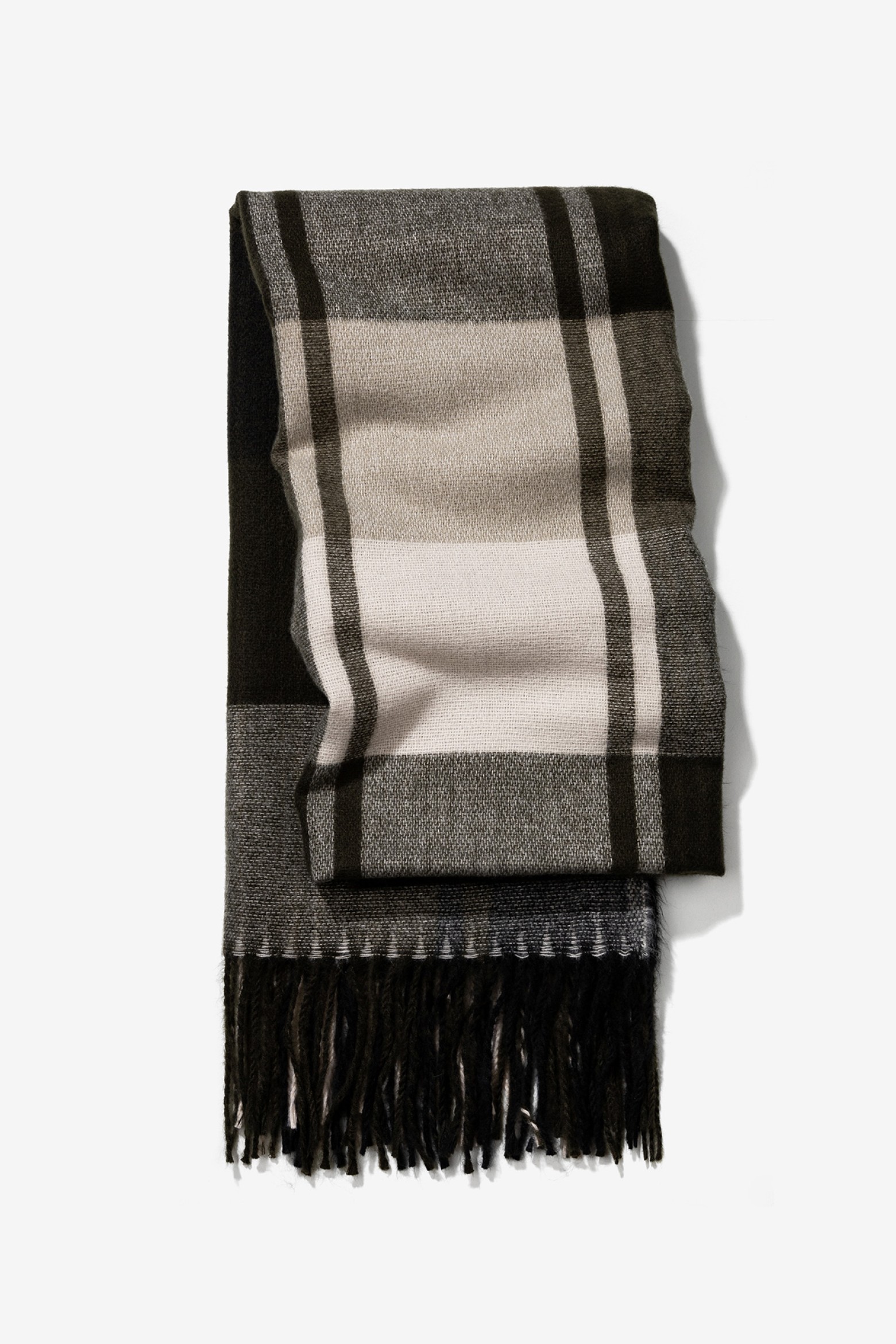 Bufanda a cuadros elegante