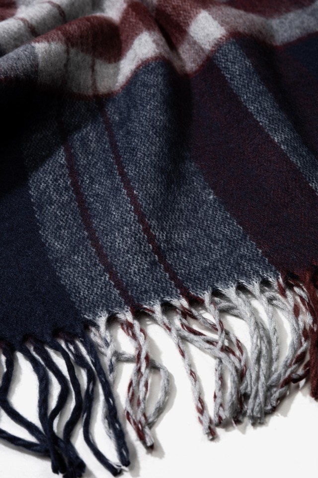 Dark Plaid Scarf Dark Plaid Scarf