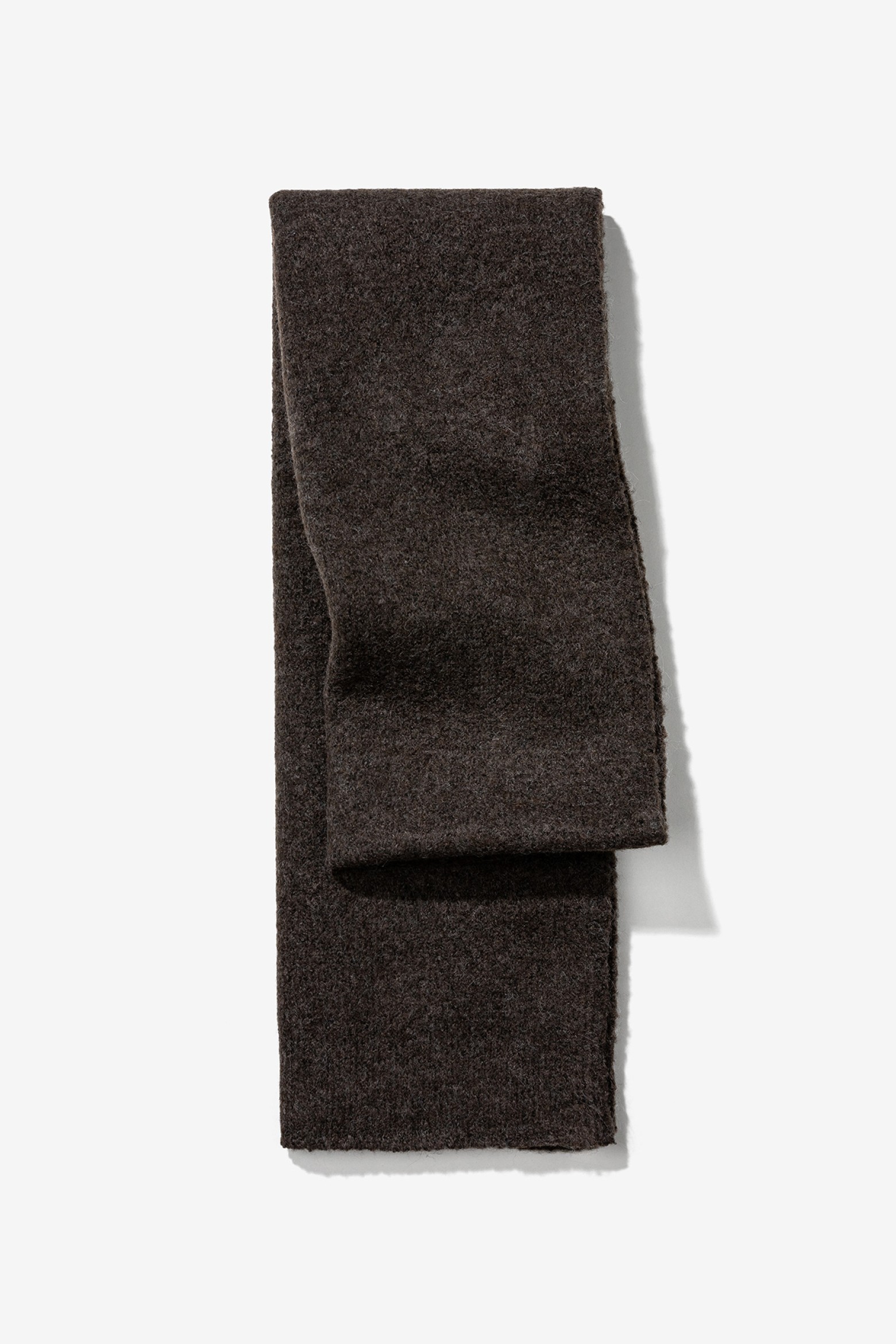 Cachecol castanho elegante