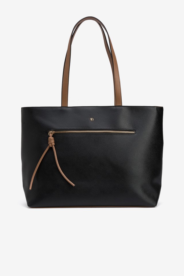 Mala Shopper Efeito Pele Bicolor