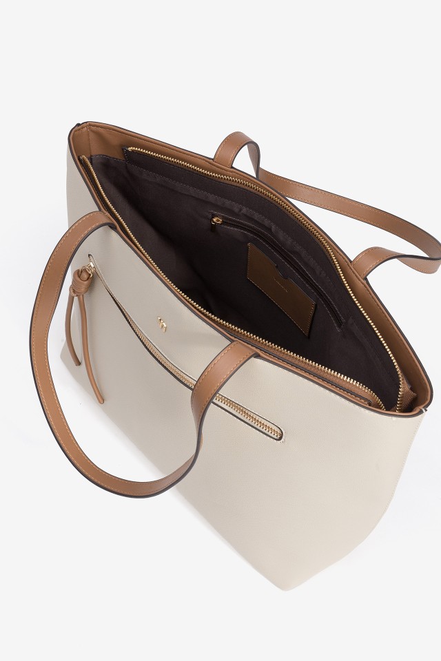 Shopper Bag Faux Leather Effect Shopper Bag Faux Leather Effect