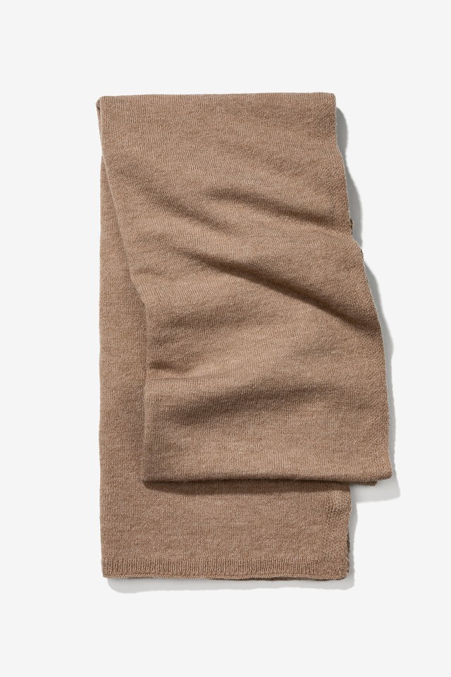 Cachecol Bege com Detalhes