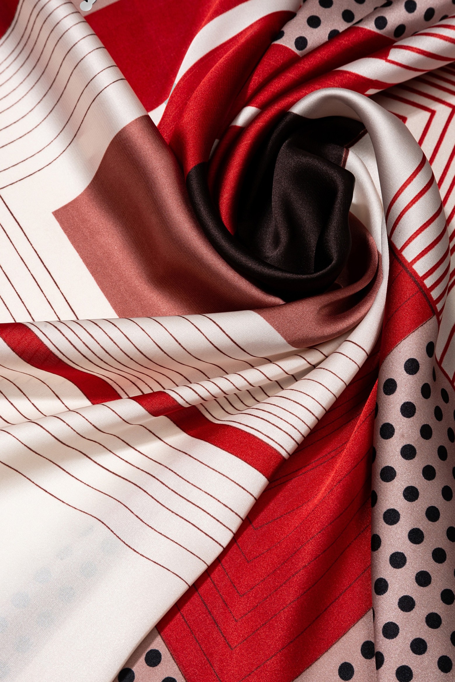 Printed Satin Bandana