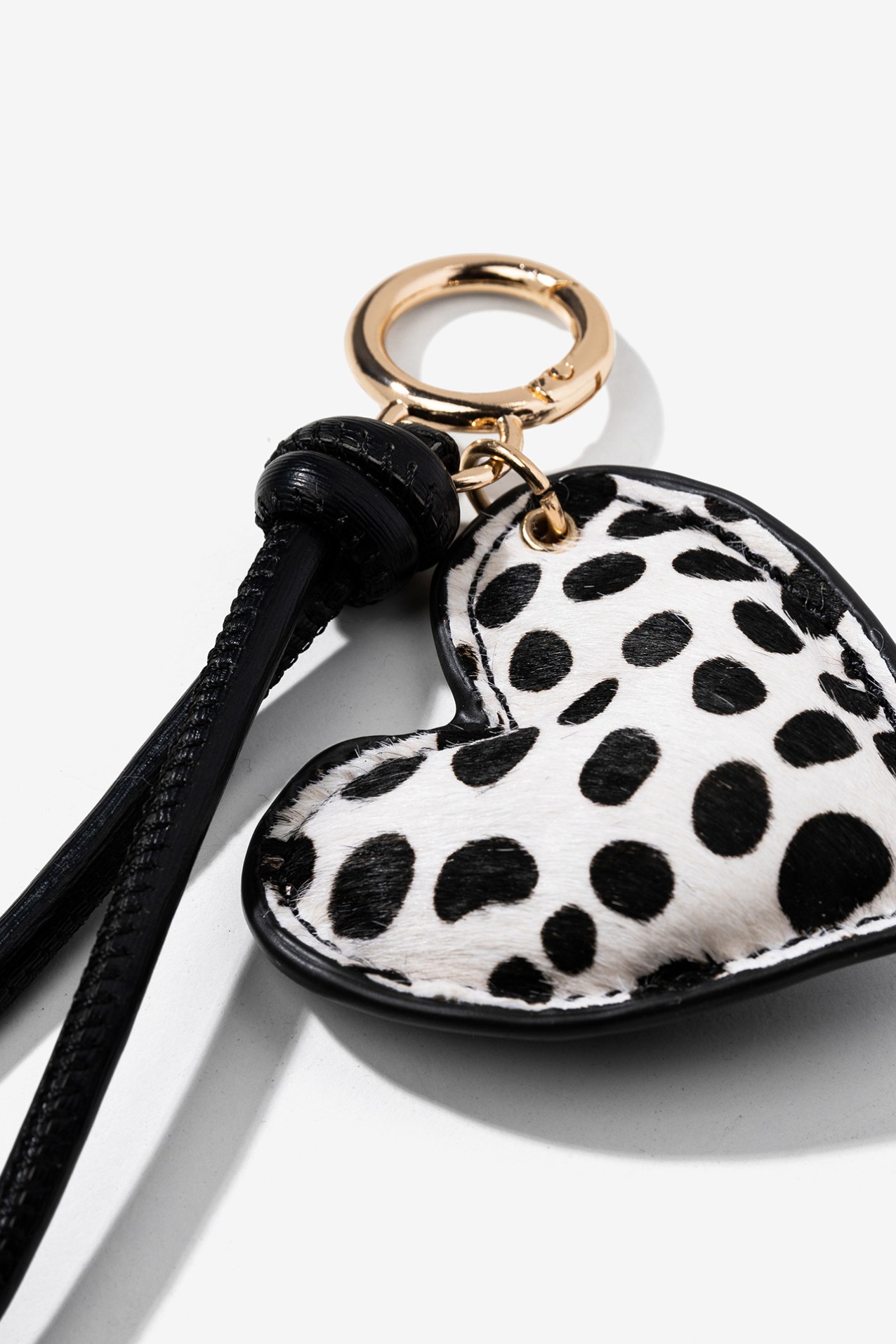 Porta-moedas corao estampado