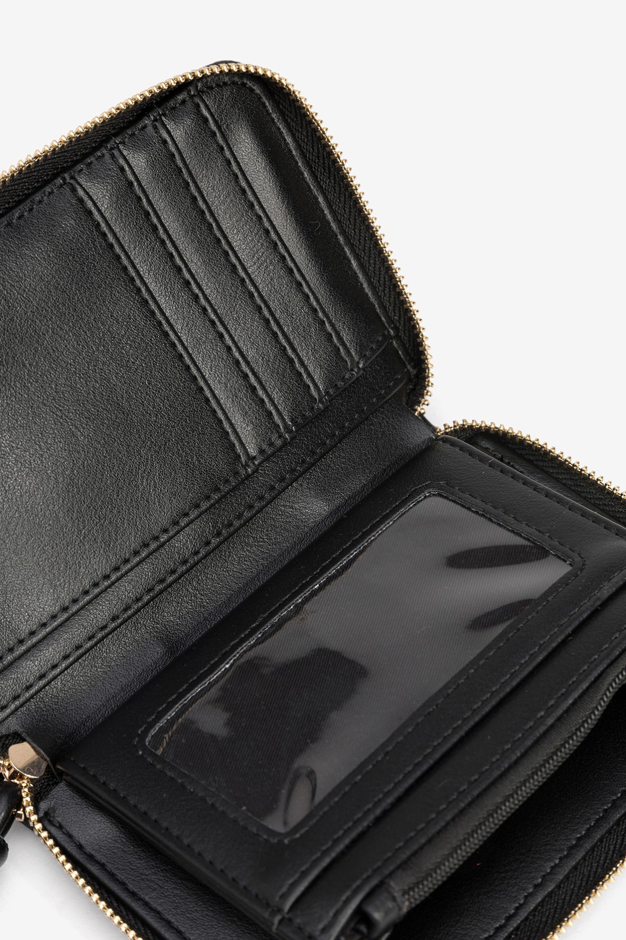 Porta-moedas preto elegante