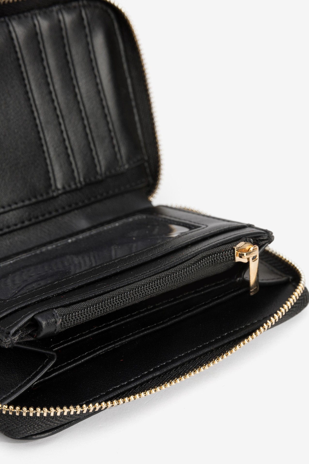 Porta-moedas preto elegante