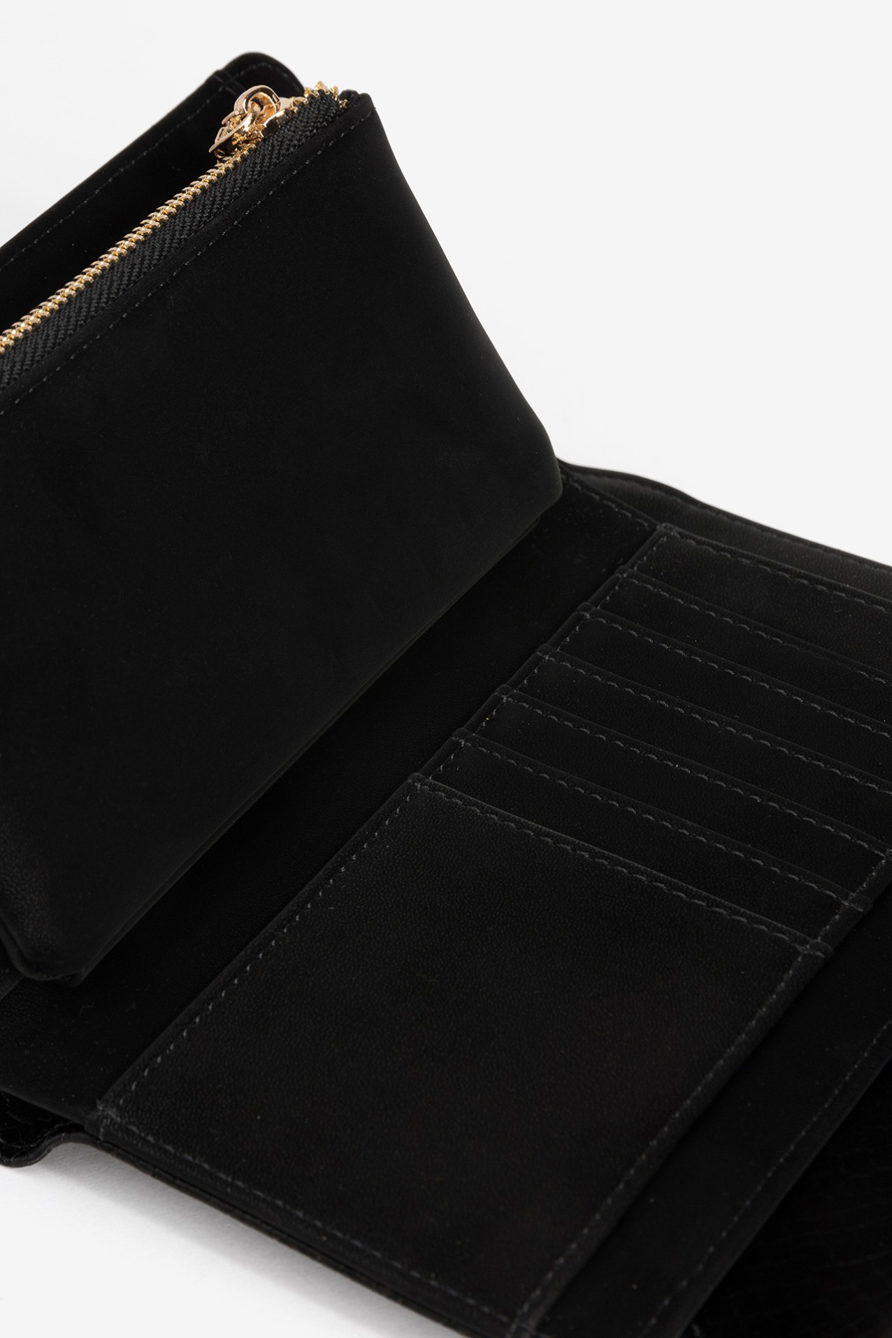 Porta-moedas preto elegante