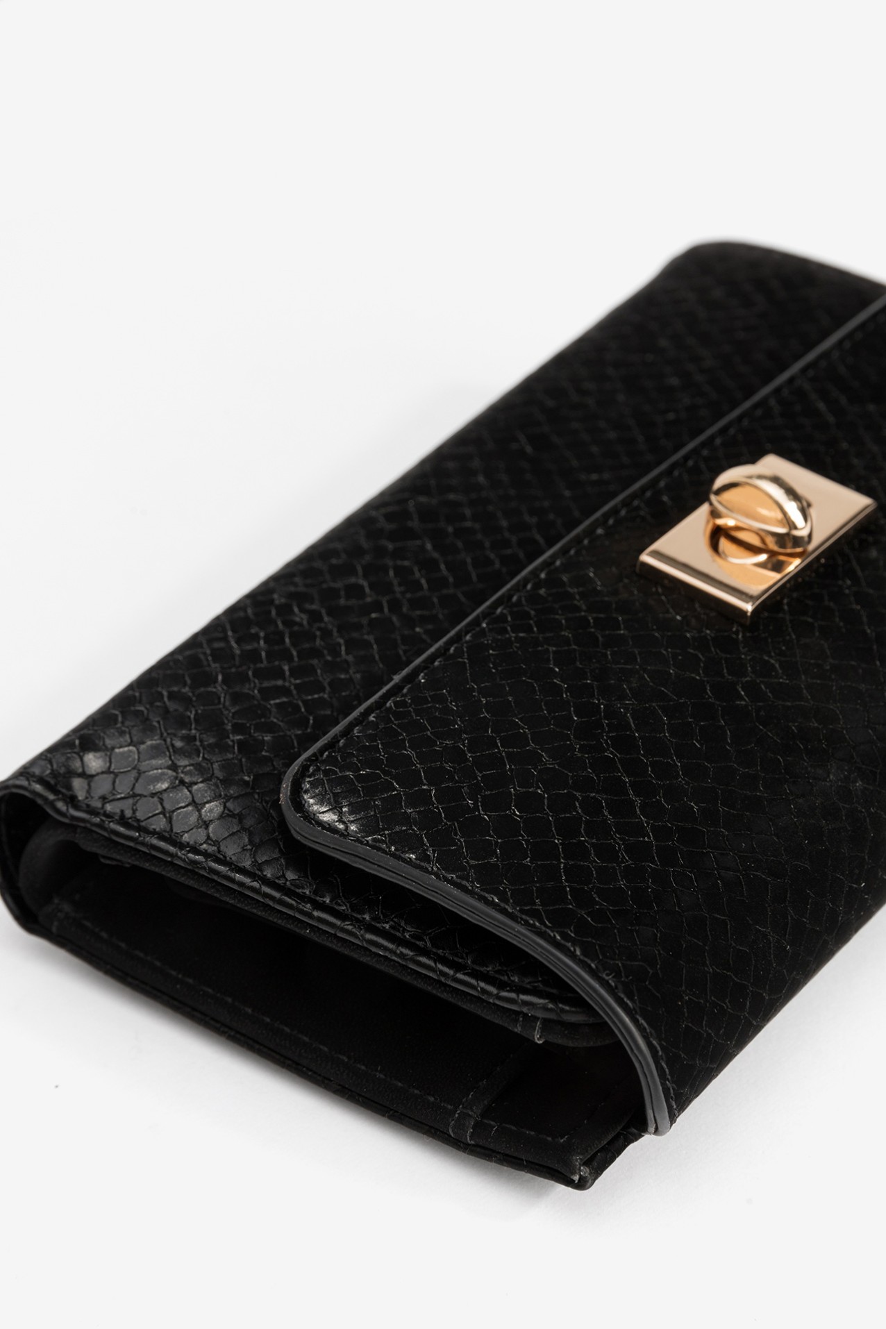 Porta-moedas preto elegante