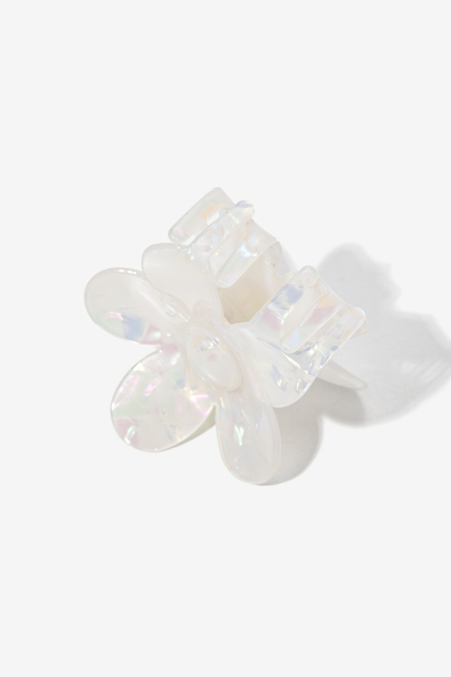 Iridescent Floral Hair Clip Iridescent Floral Hair Clip