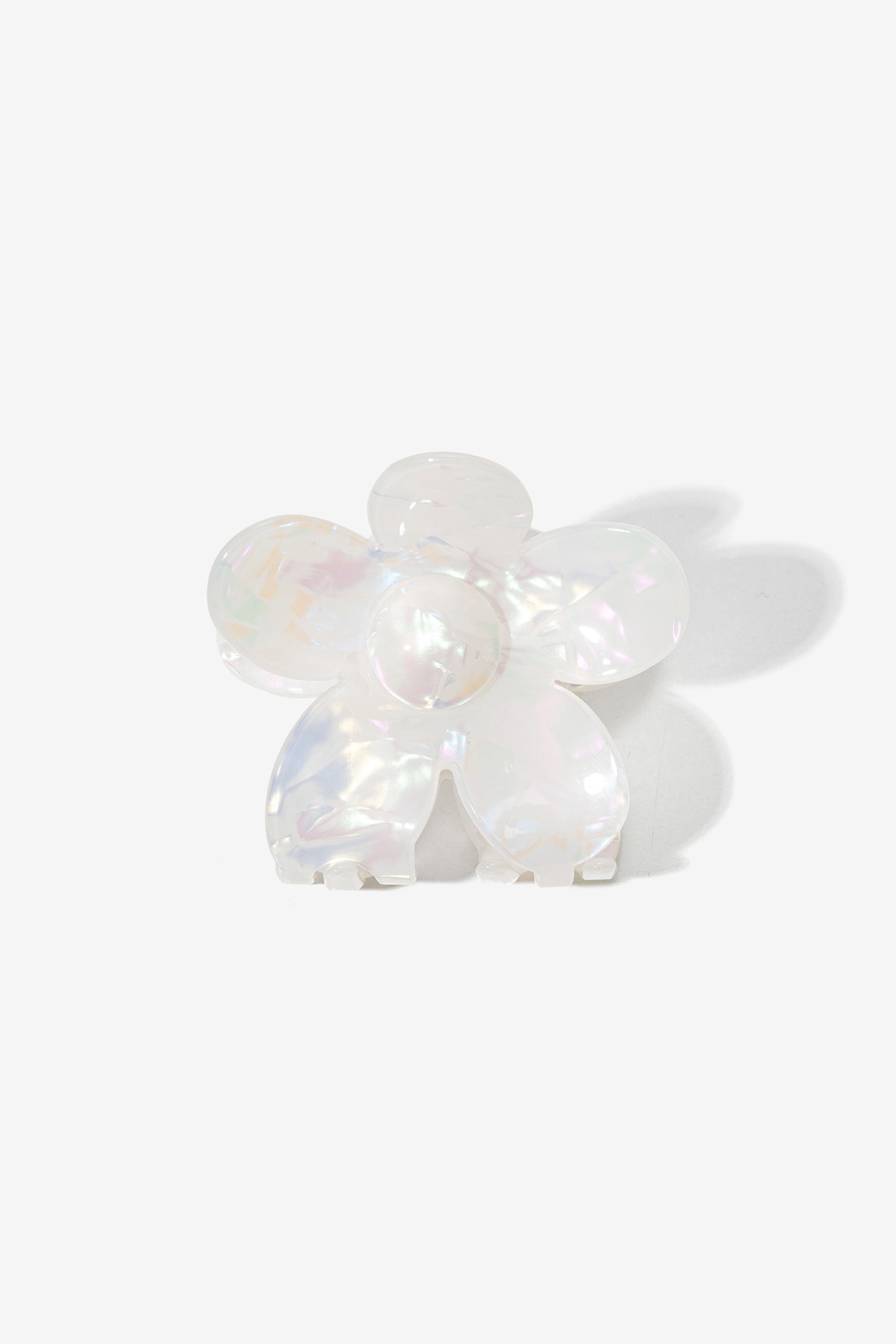 Iridescent Flower Hair Clip