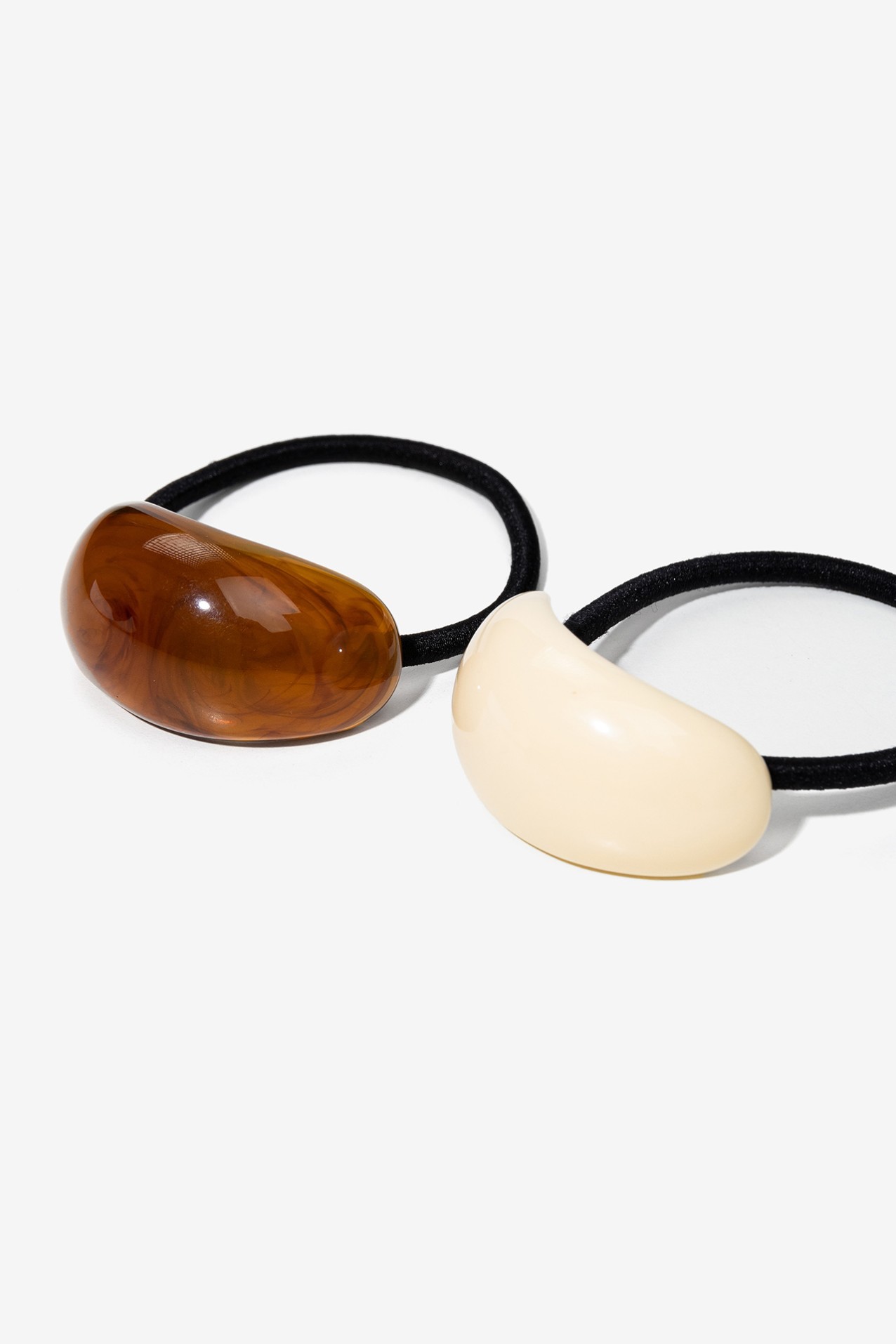 Two-Tone Hair Elastics