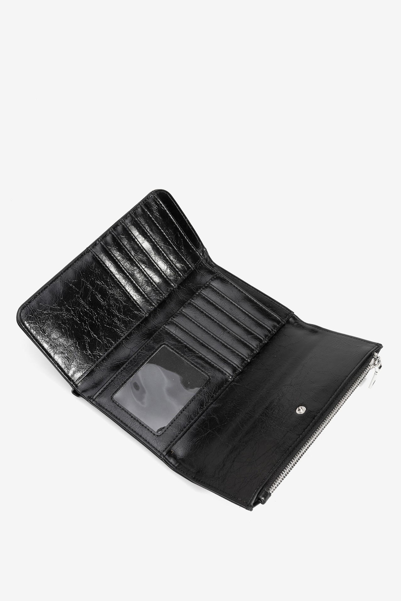 Porta-moedas preto elegante