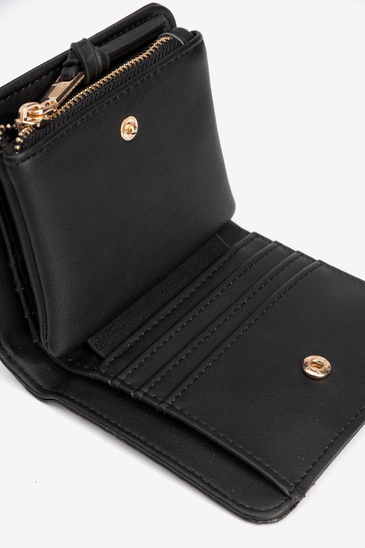 Black Animal Print Wallet