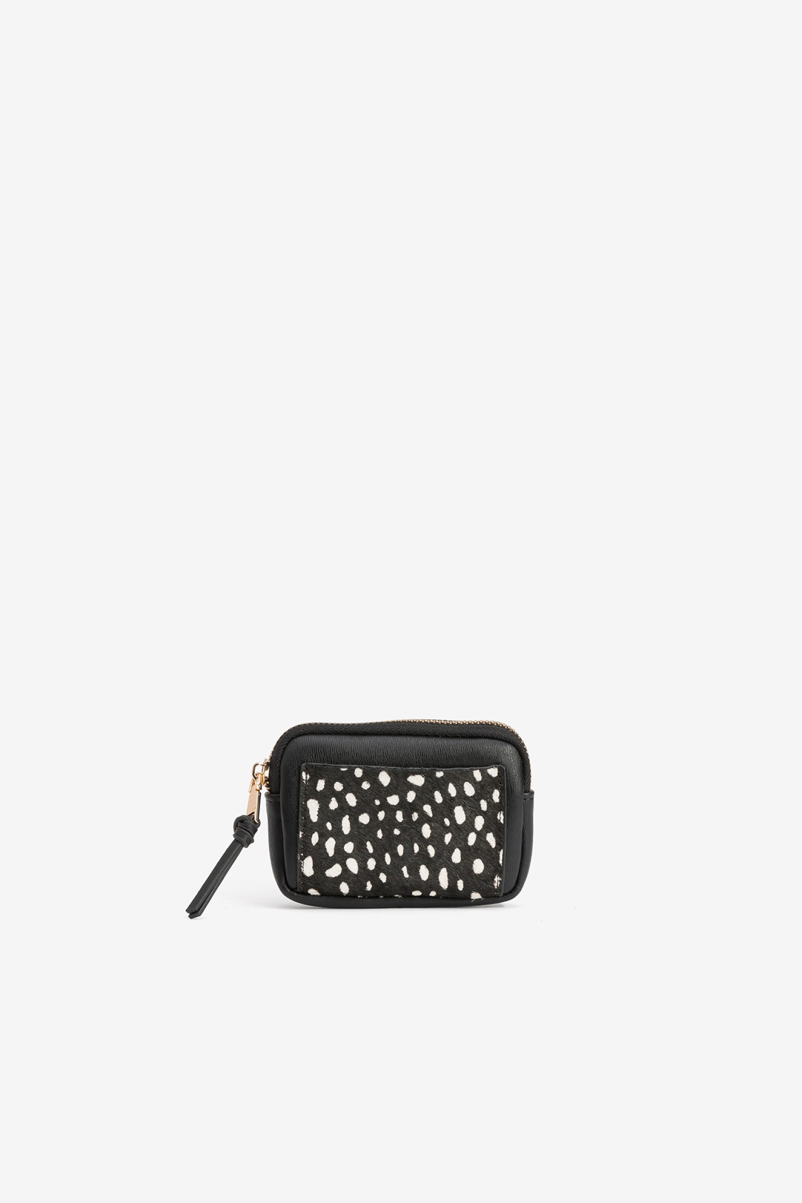 Porta-moedas com padro moderno