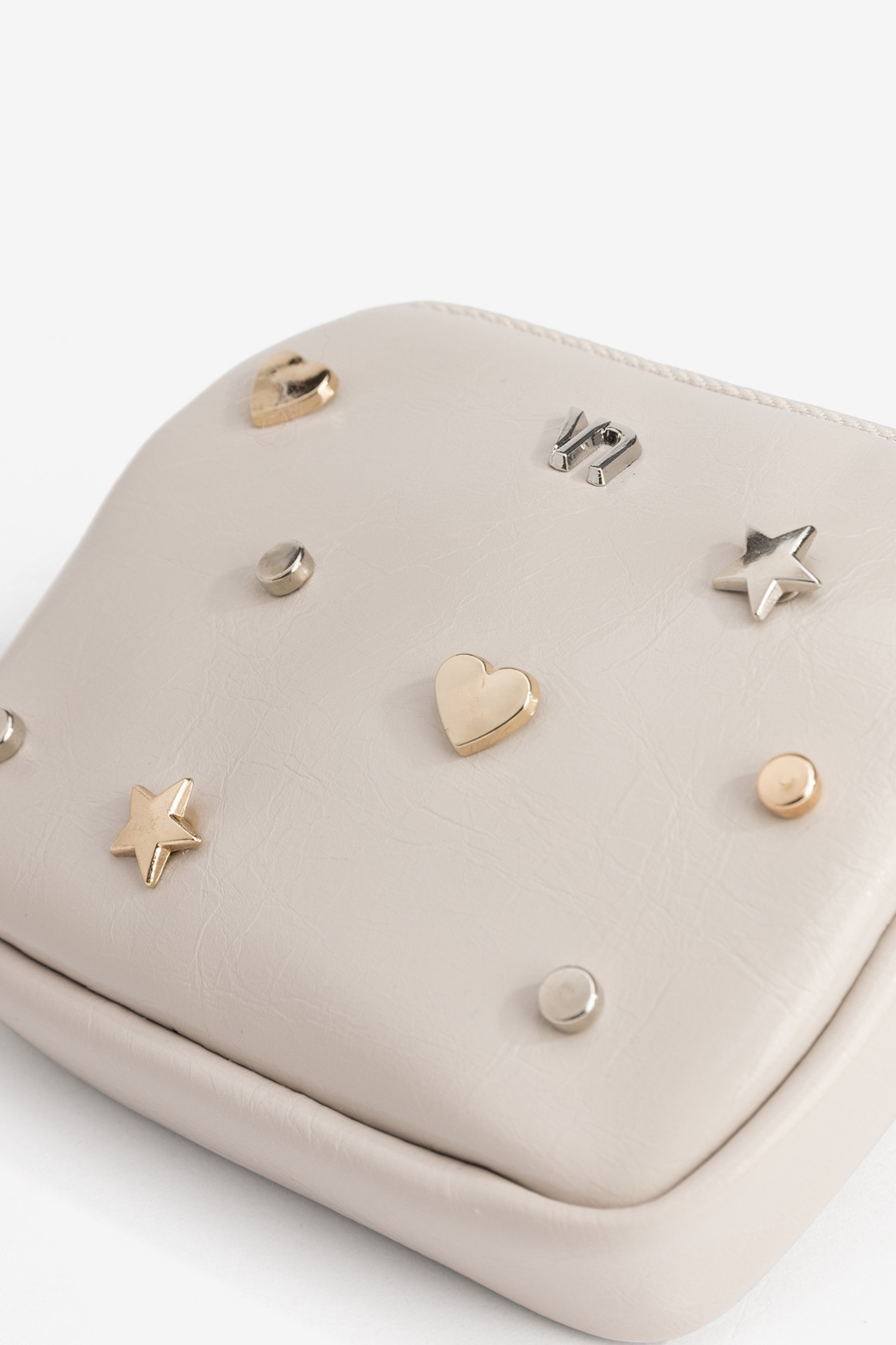 Starry Beige Coin Purse