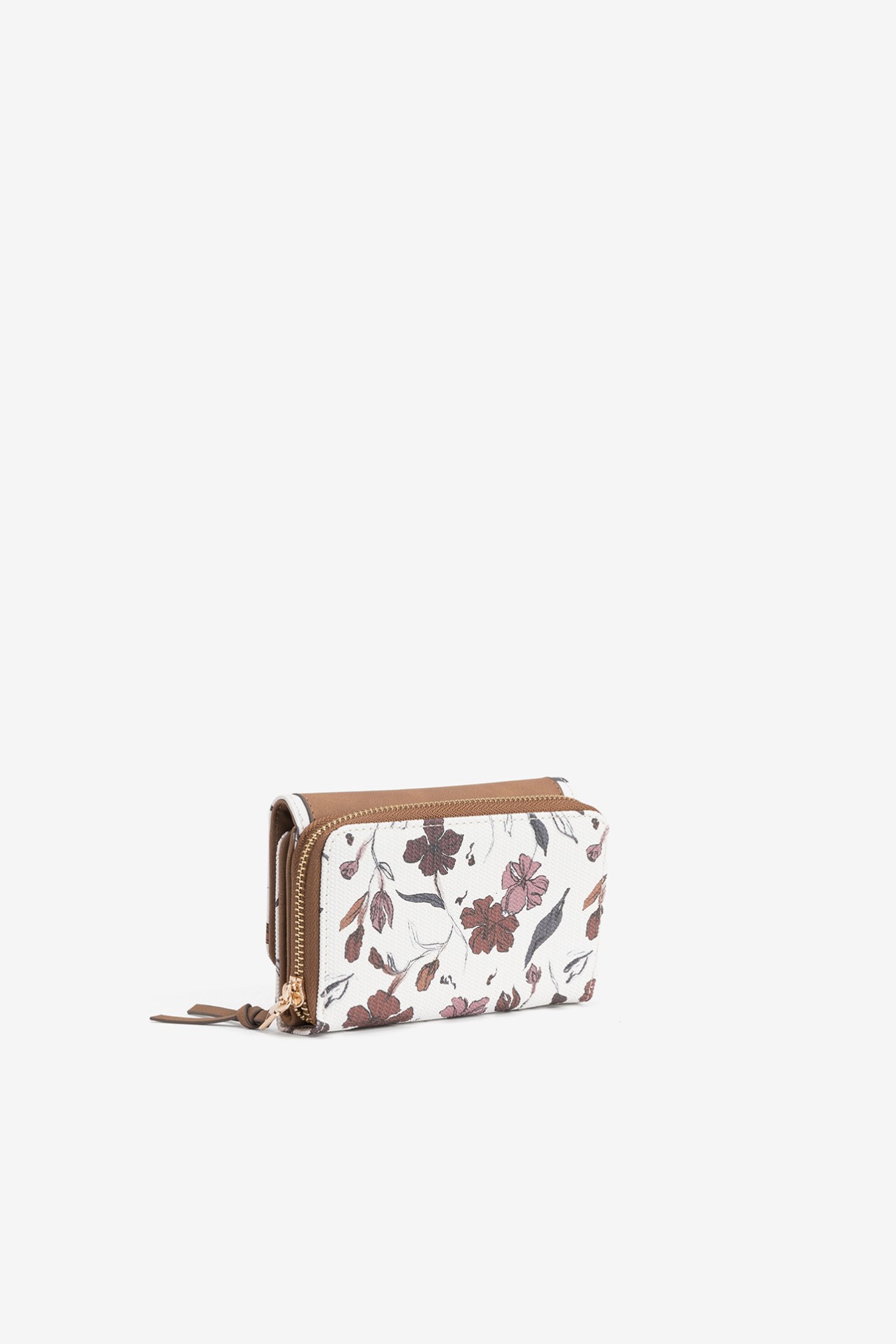 Floral Brown Wallet