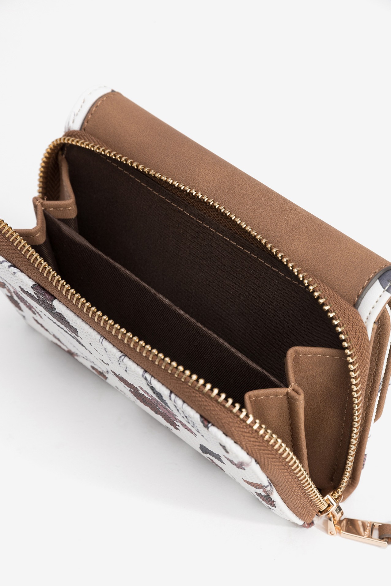 Floral Brown Wallet