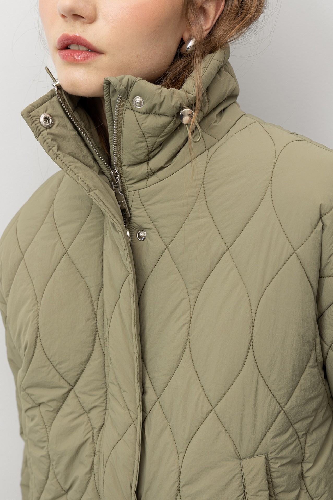 Oversized Quilted Coat