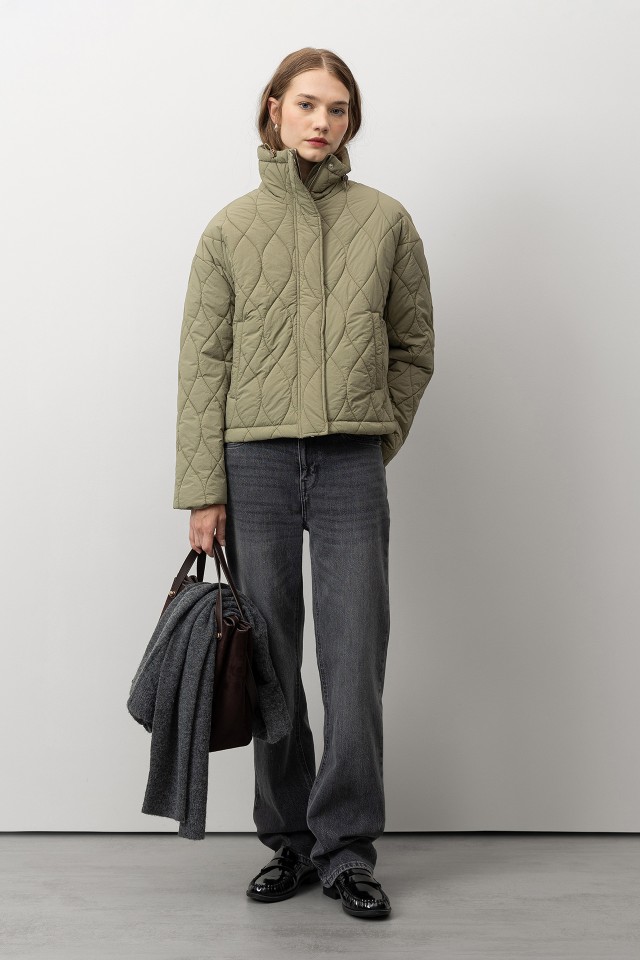 Casaco Acolchoado Oversized Casaco Acolchoado Oversized