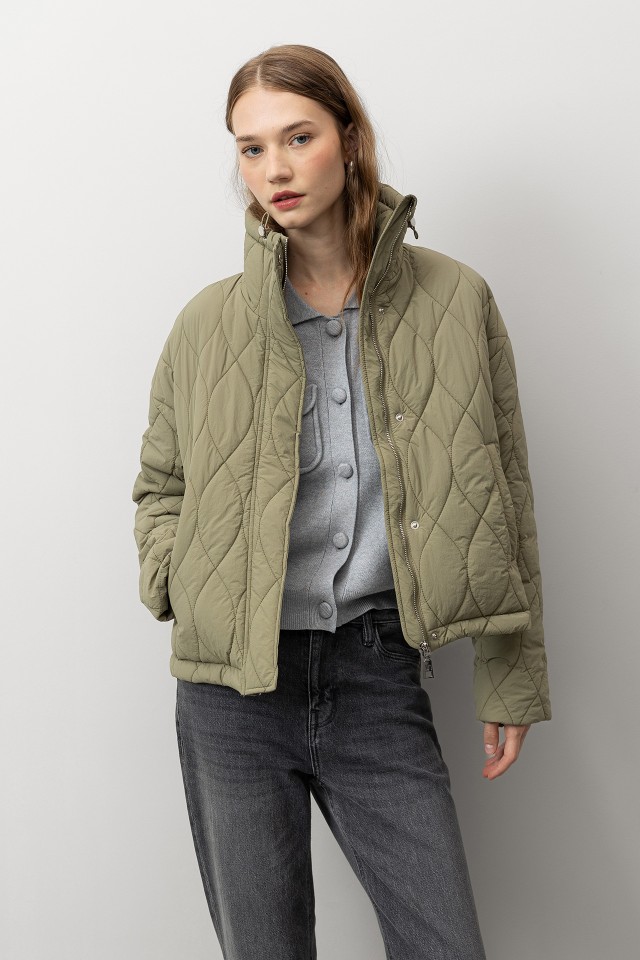 Casaco Acolchoado Oversized Casaco Acolchoado Oversized