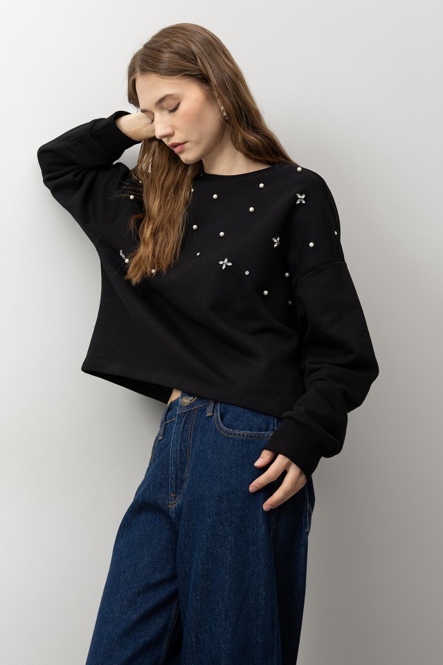 Sweat Oversized com Joias