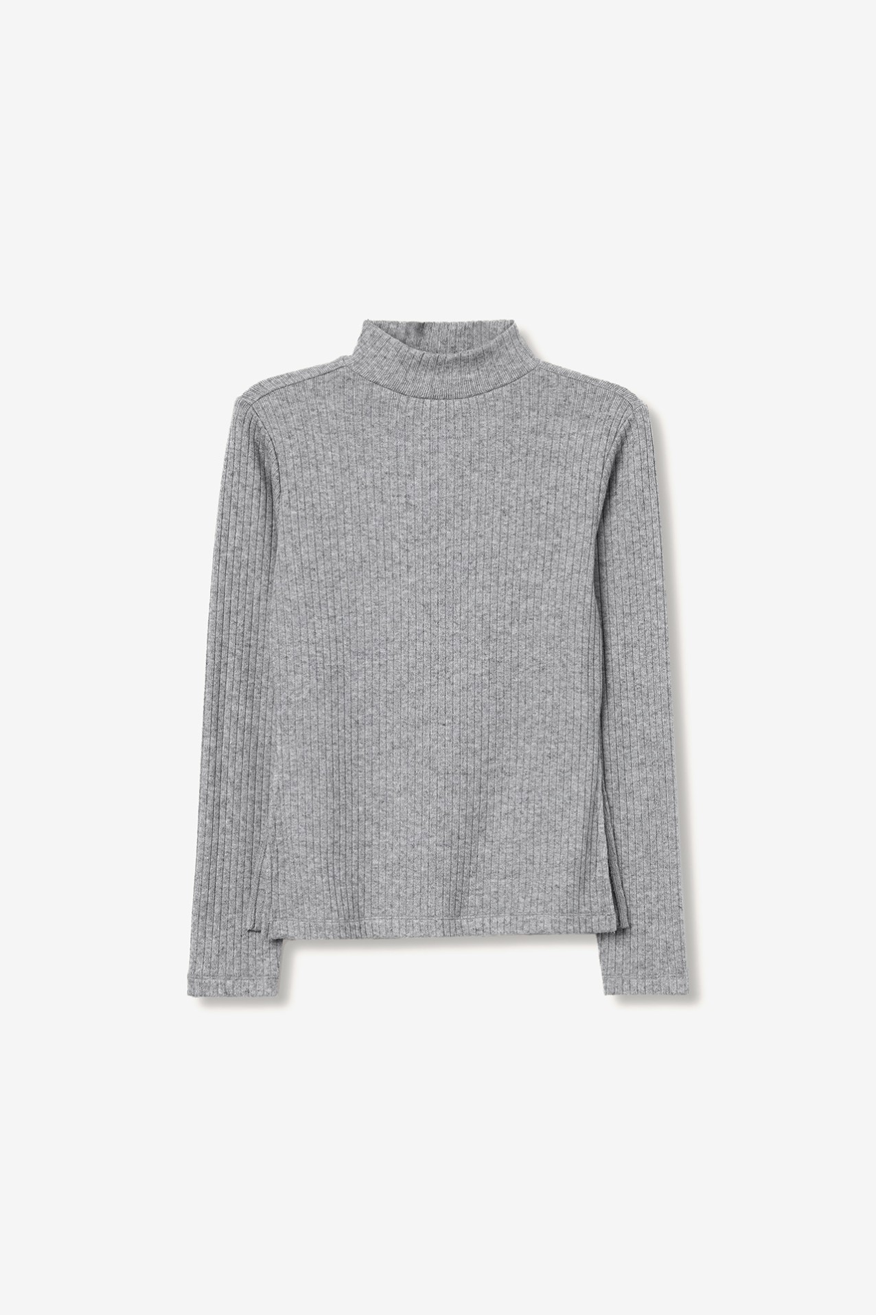 Slim T-shirt with High Neck