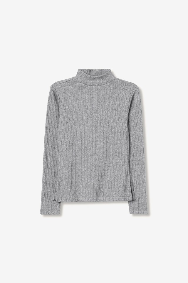 Camiseta Slim con Cuello Alto Camiseta Slim con Cuello Alto