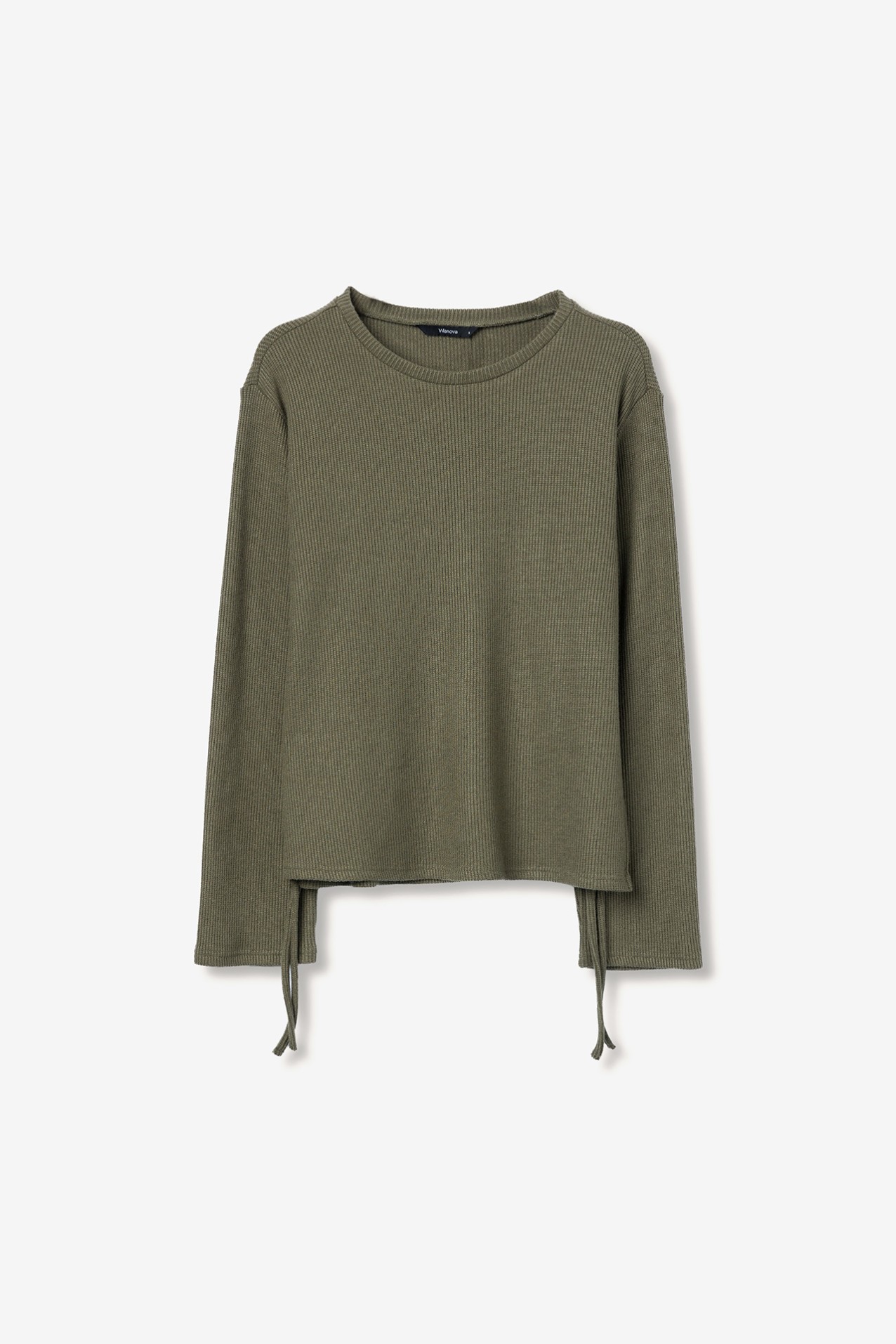 Long Sleeve T-shirt with Drawstrings