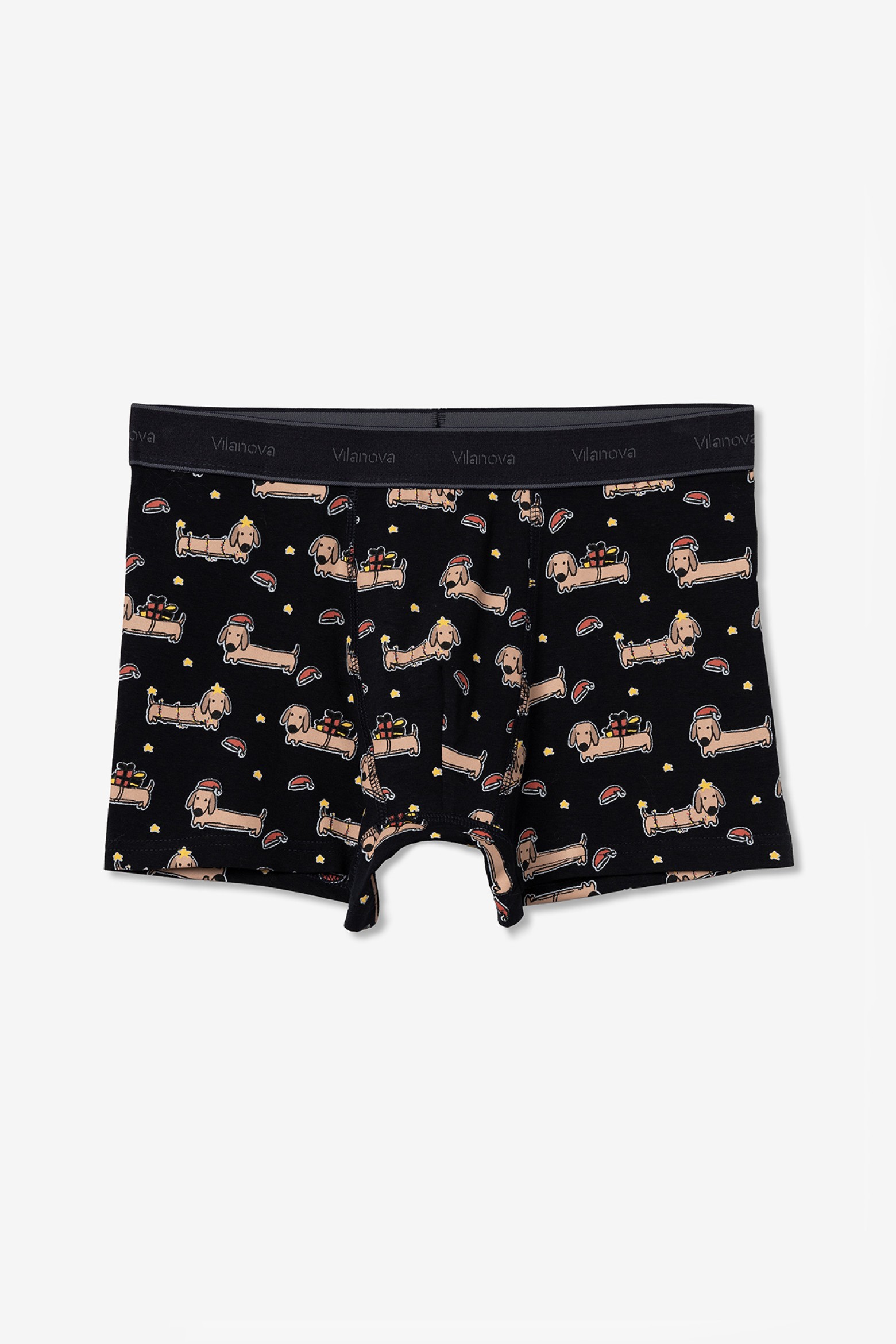 Boxers com padro divertido