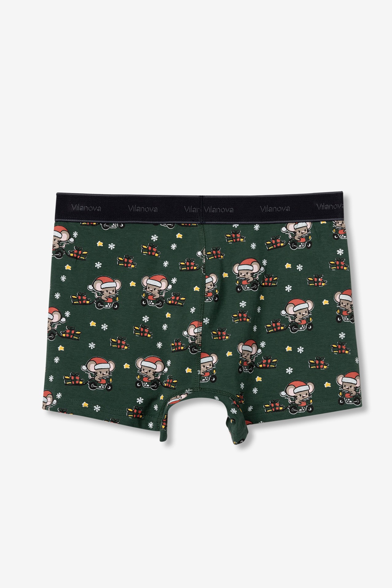 Boxers Natalcios Verde