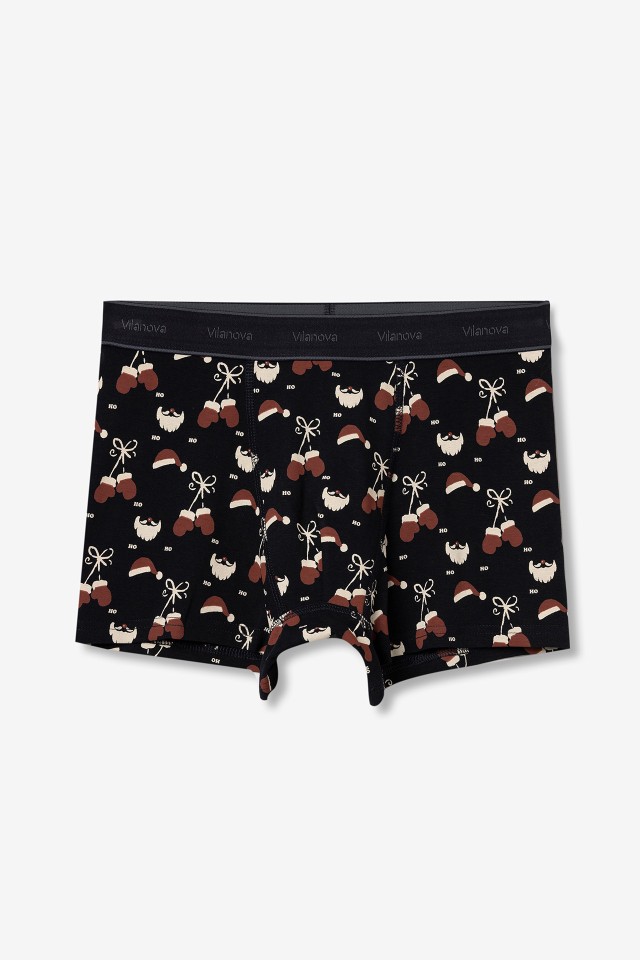 Boxers Natalcios Azul Marinho