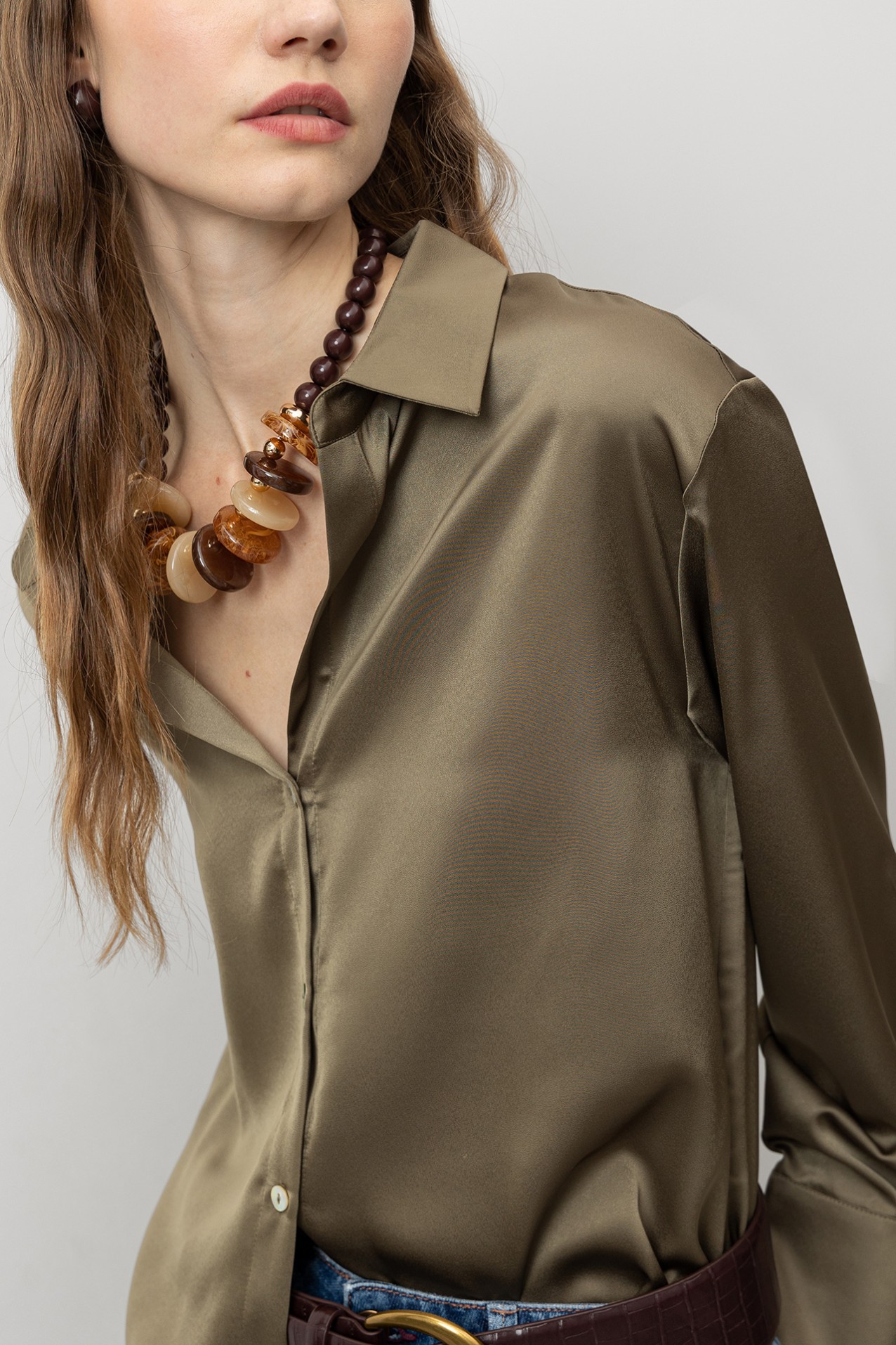 Satin Relaxed Shirt