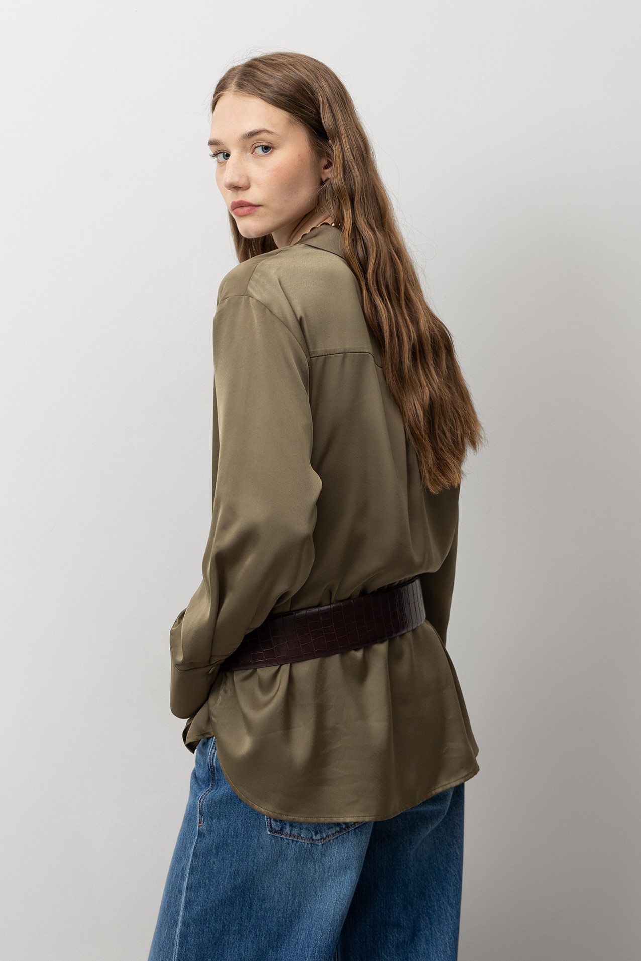 Satin Relaxed Shirt