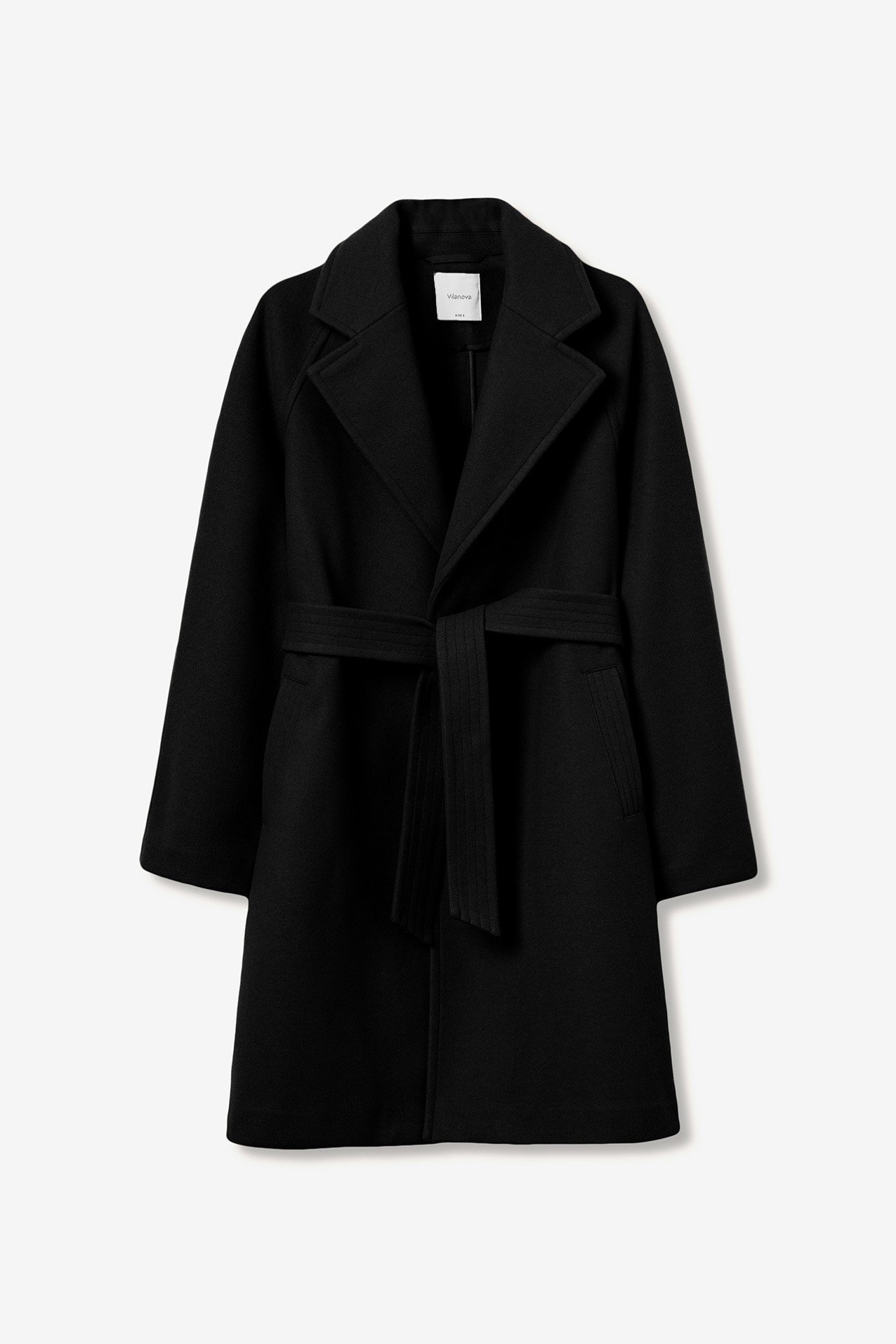 Long Coat with Belt