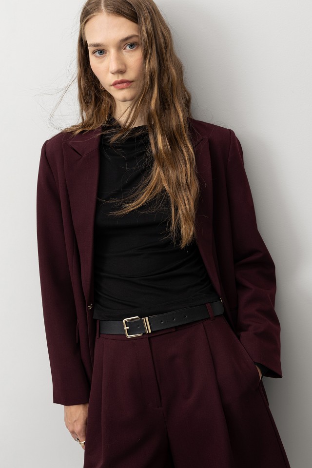 Blazer Relaxed com Cinto