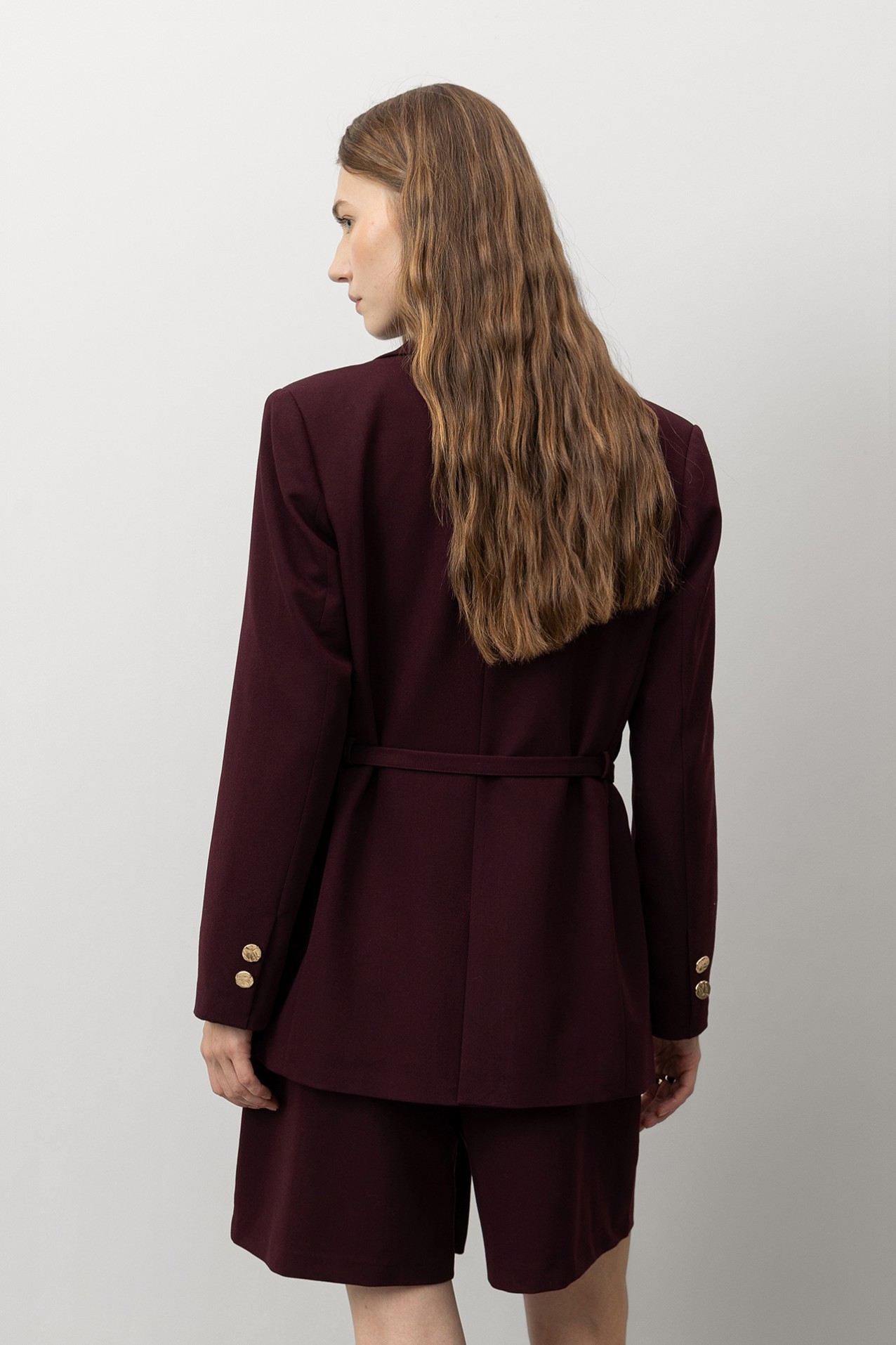 Relaxed Blazer with Belt