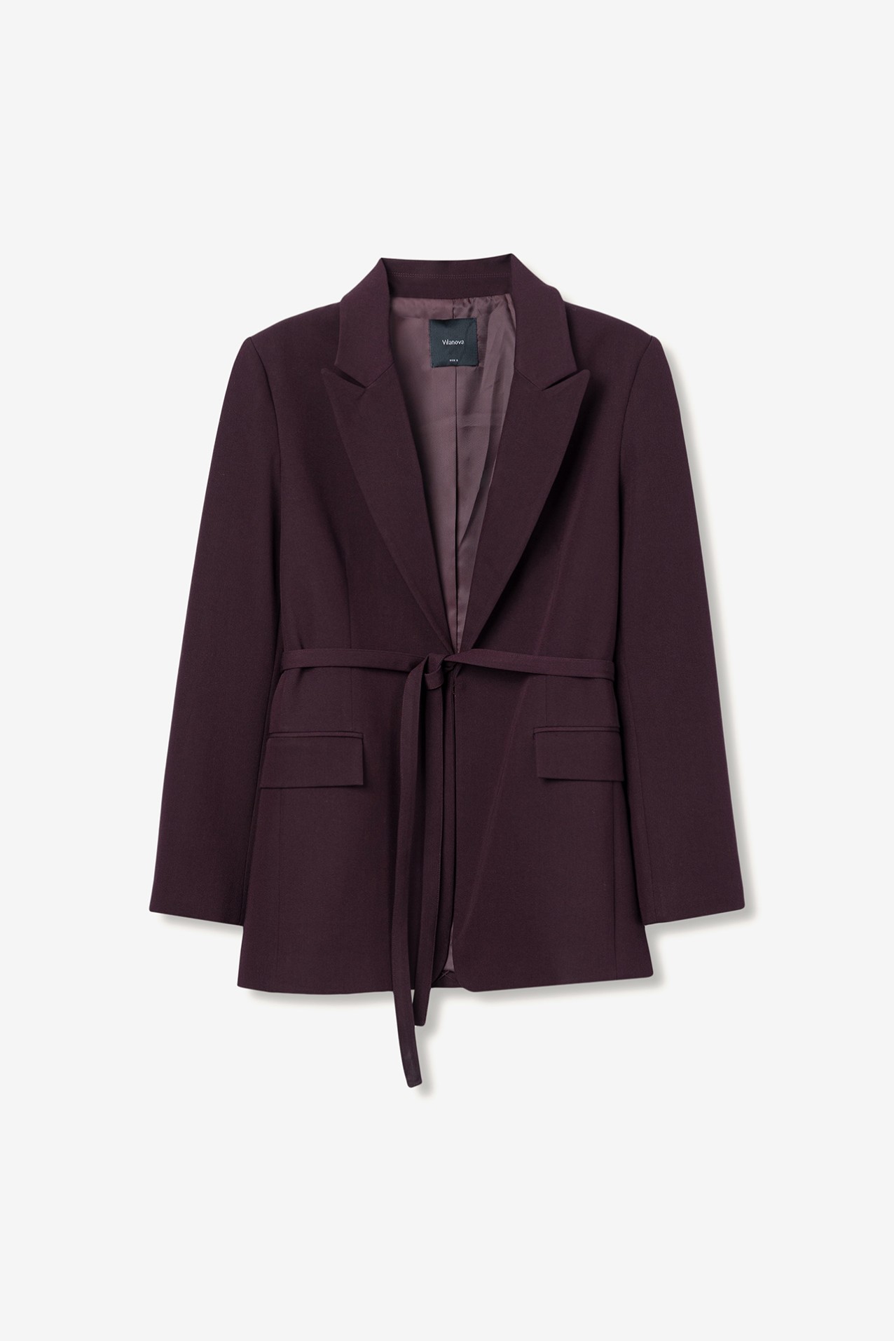 Relaxed Blazer with Belt