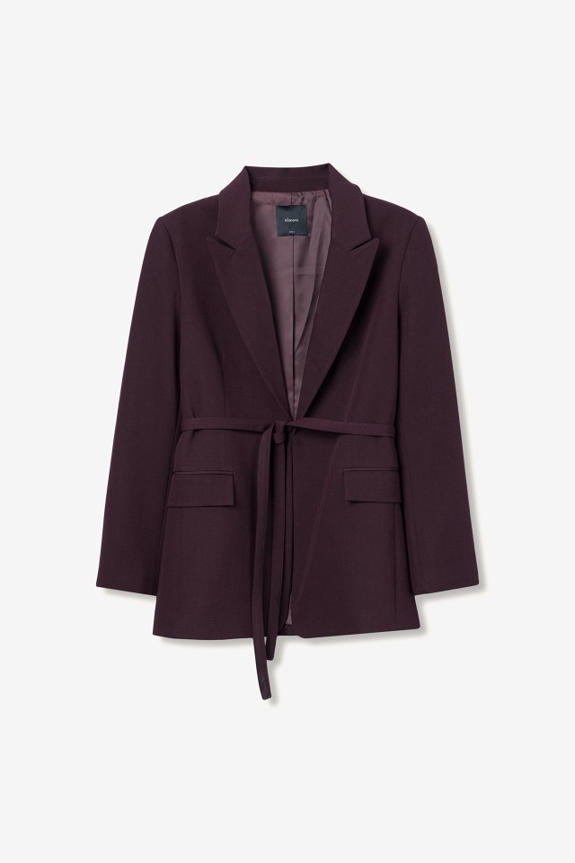 Blazer Relaxed con Cinturón Blazer Relaxed con Cinturón