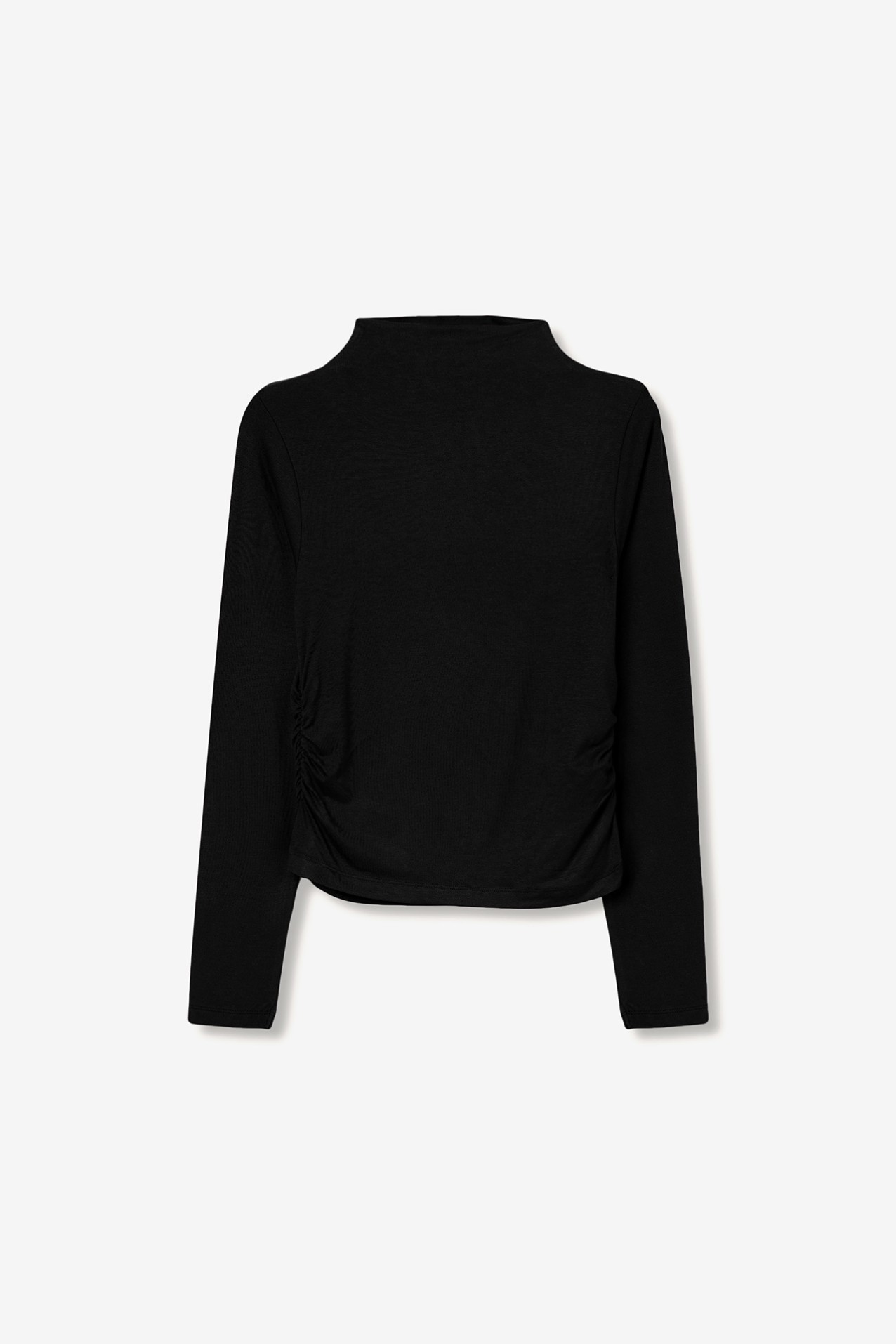 Slim Fit Draped T-Shirt