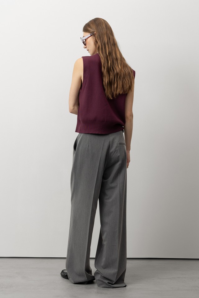 Wide Leg Pants With Belt Wide Leg Pants With Belt