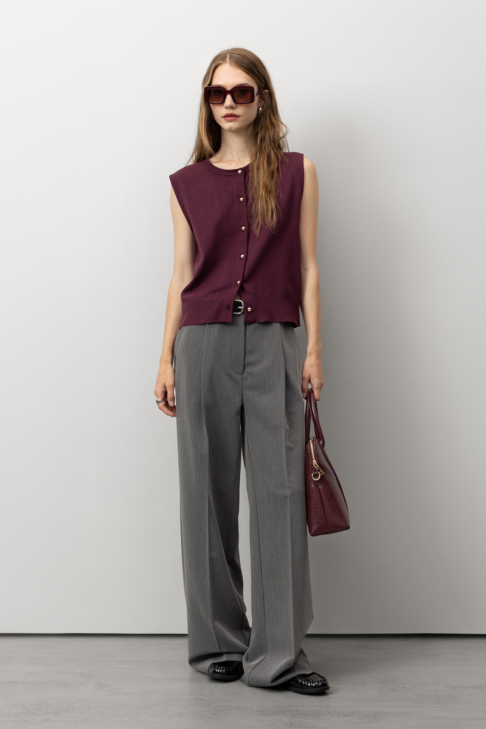 Cala Wide Leg Com Cinto