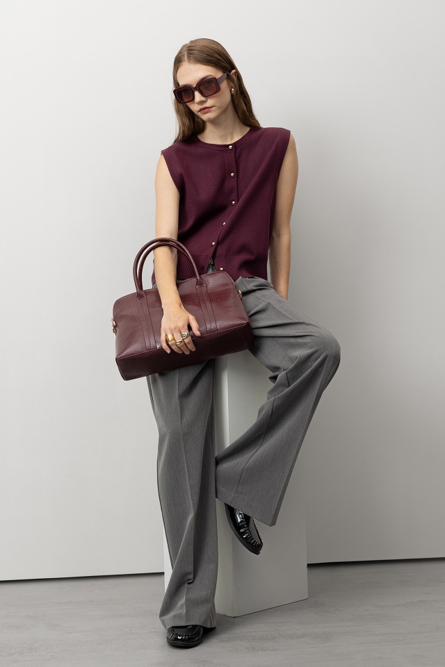Wide Leg Pants With Belt Wide Leg Pants With Belt