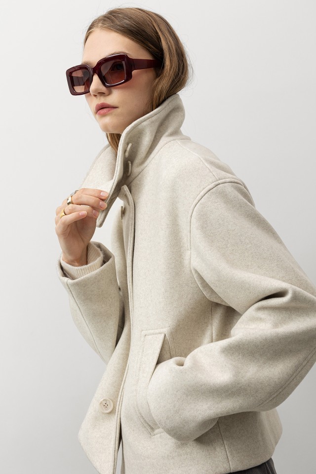 Beige Short Coat