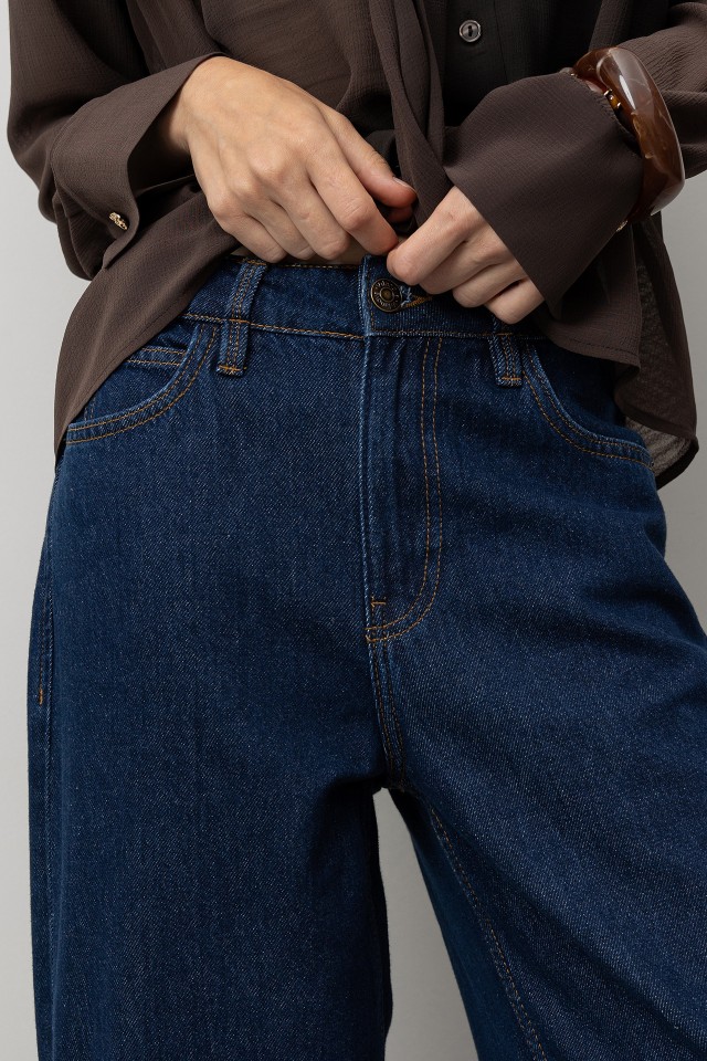 Jeans Wide Leg Azul Jeans Wide Leg Azul