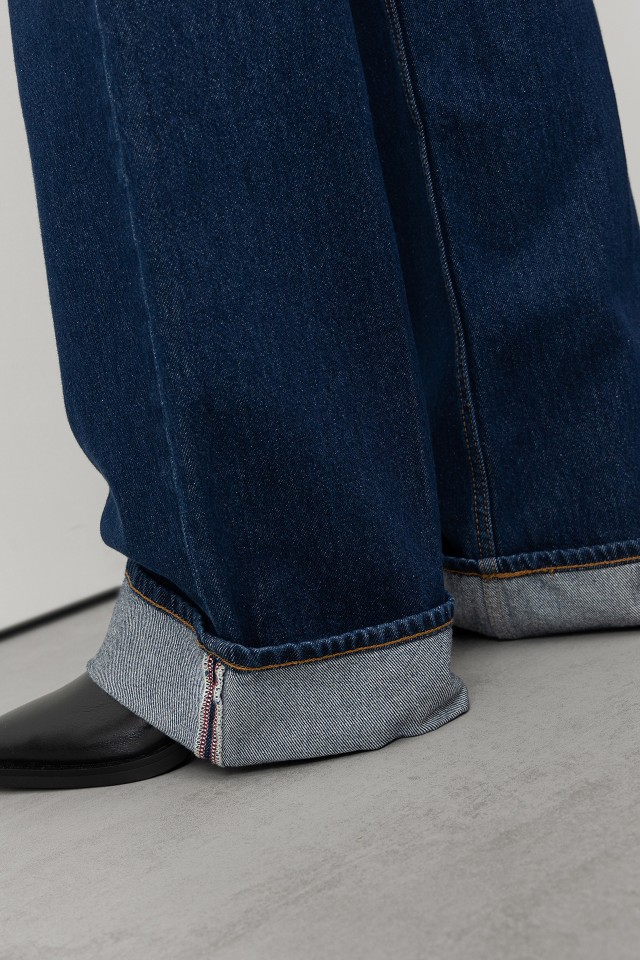 Jeans Wide Leg Azul Jeans Wide Leg Azul