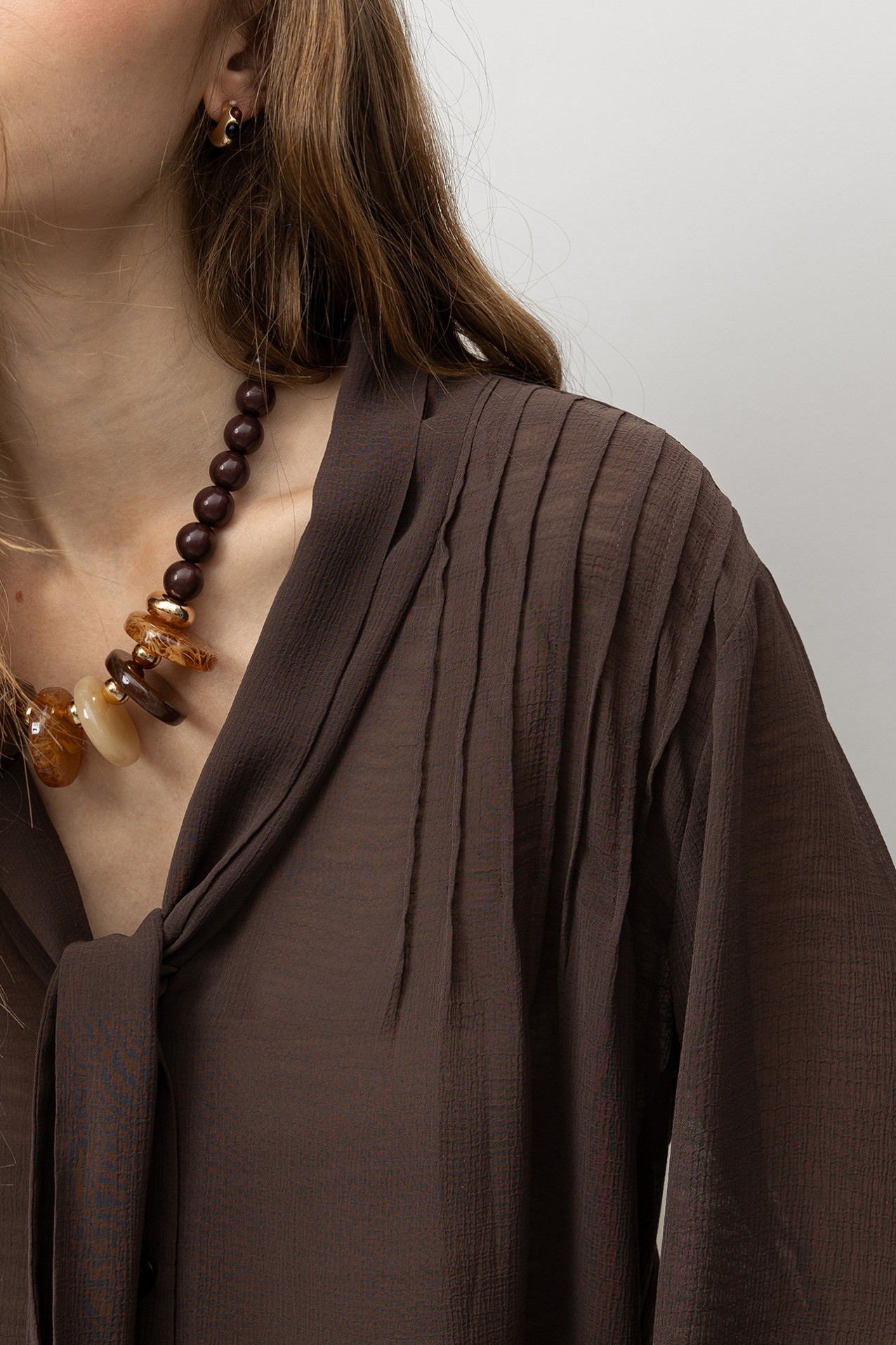 Camisa Relaxed com Amarrao