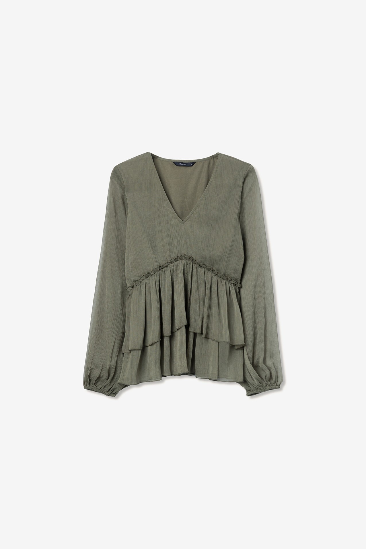 Flowy Blouse with Ruffles