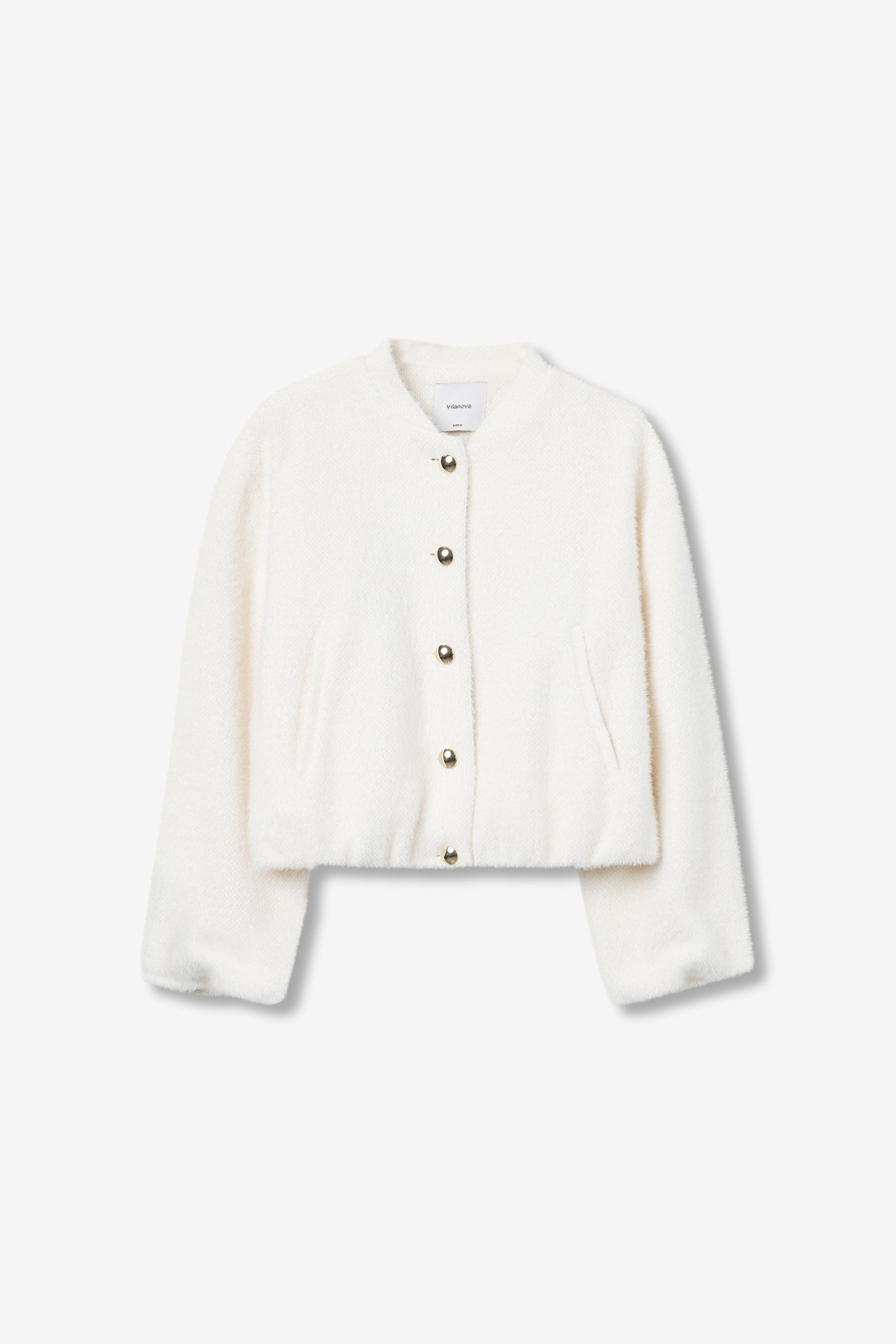 Fuzzy Relaxed Fit Coat